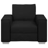 vidaXL Soffa Svart 99 x 78 x 84 cm tyg