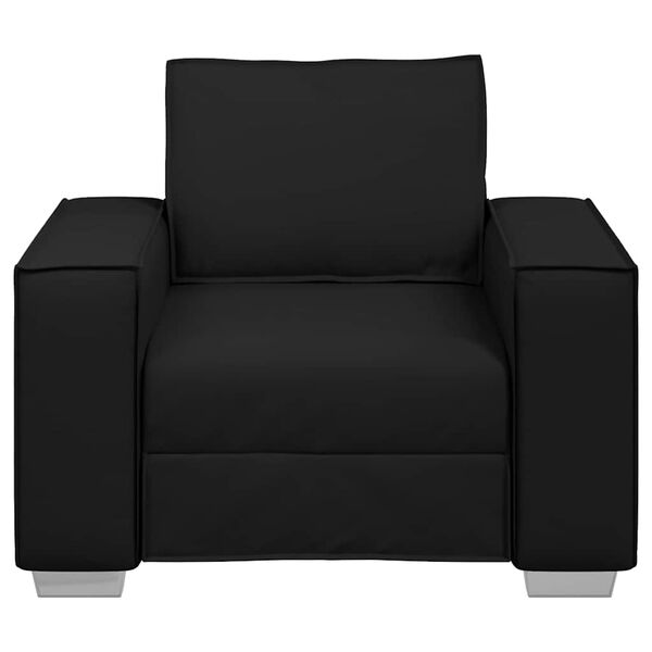 vidaXL Soffa Svart 99 x 78 x 84 cm tyg