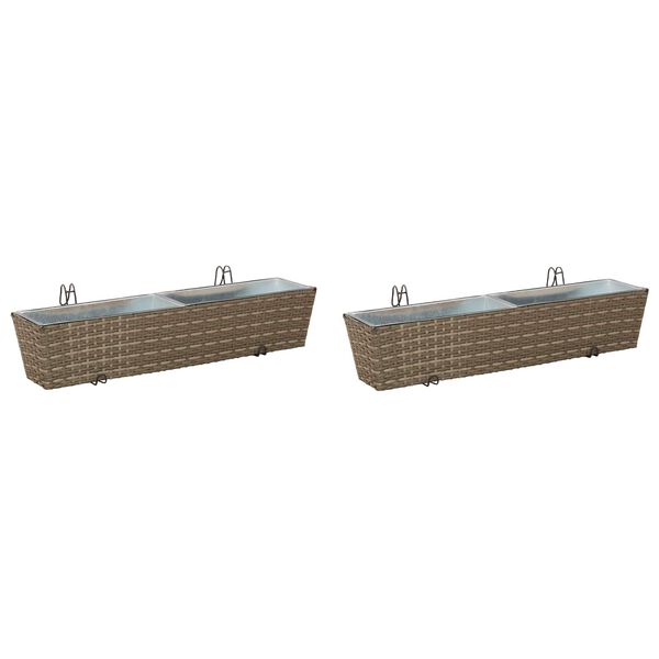 vidaXL R&auml;cke Metall