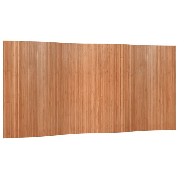vidaXL Rumsavdelare naturlig bredd 400 cm h&ouml;jd 165 cm bambu