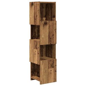 vidaXL H&ouml;rnsk&aring;p 25,5x25x102cm Konstruerat tr&auml; Gammalt tr&auml;
