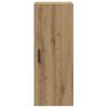 vidaXL Väggskåp ek 34,5x34x90 cm konstruerat trä
