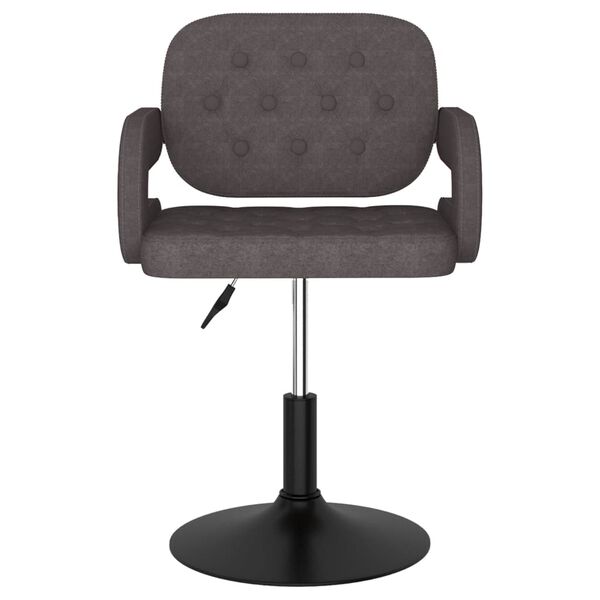 vidaXL Barstol taupe tyg