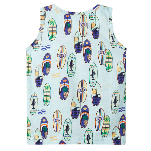 Barnlinne bl&aring; melerad 128