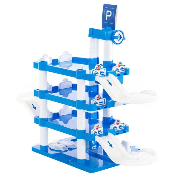 Polesie Wader Leksaksgarage 3 våningar 80x38x61 cm PP