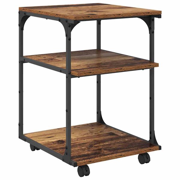 vidaXL Skrivarst&auml;ll Gammalt tr&auml; 43 x 48 x 64 cm Konstruerat tr&auml;