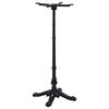 vidaXL Bistro bordsben svart 52x52x108 cm gjutj&auml;rn