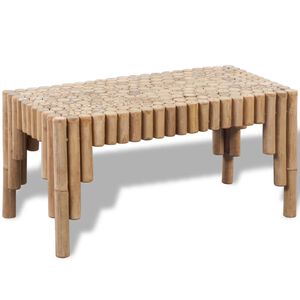vidaXL Soffbord bambu