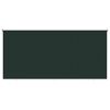 vidaXL Utomhus Rullgardin 90% UV Block M&ouml;rkgr&ouml;n 400 x 140 cm HDPE
