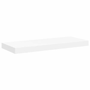 vidaXL Sv&auml;vande v&auml;gghylla vit 60x23,5x3,8 cm MDF