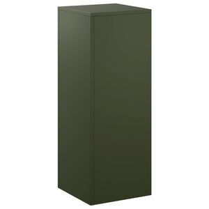 vidaXL V&auml;xtst&auml;ll Olivgr&ouml;n 30 x 30 x 80 cm V&auml;derbest&auml;ndig st&aring;l