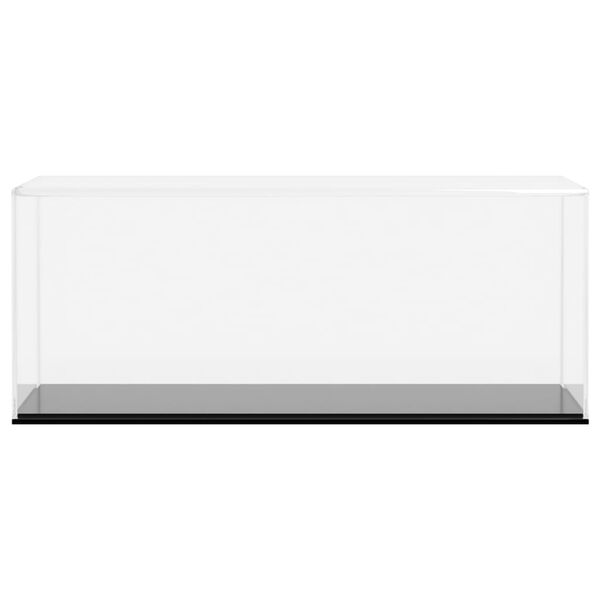 vidaXL Akryllåda transparent 34x16x14 cm