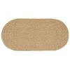 vidaXL Matta ZIZUR Brun 200 x 100 cm Polypropylen
