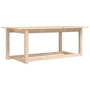 vidaXL Soffbord 110x55x45 cm massiv furu