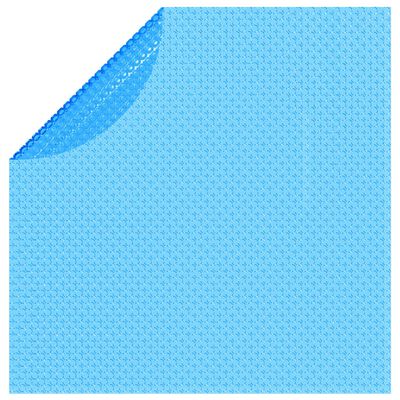 vidaXL Poolöverdrag rund 488 cm PE blå