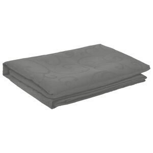 vidaXL Bordduk Fyrkantig Ljusgr&aring; 90 x 90 cm