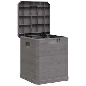 vidaXL Dynbox 90 L brun