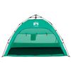 vidaXL Strandtält 2 personer havsgrön snabbrest vattentätt