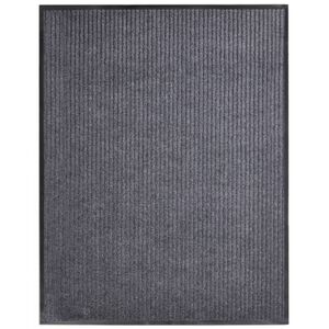 vidaXL D&ouml;rrmatta gr&aring; 117x220 cm PVC