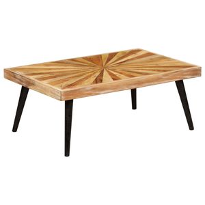 vidaXL Soffbord massivt mangotr&auml; 90x55x36 cm