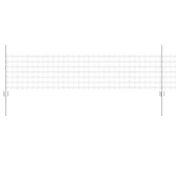 vidaXL Stängsel och Stånd Silver 0,5 x 10 m Stål