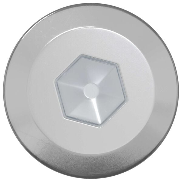 vidaXL Tr&auml;skruvar 1900 pcs Silver St&aring;l