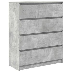 vidaXL Sk&auml;nk i betong gr&aring; 80x35x99 cm konstruerat tr&auml;