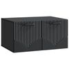 vidaXL V&auml;ggmonterad TV-b&auml;nk Svart 59,5 x 41 x 30 cm Konstruerat tr&auml;