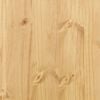 vidaXL Garderob Corona 102x52x186 cm massiv furu