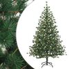 vidaXL Plast Hingad Julgran 150 cm 150 LED-lampor Varmvit
