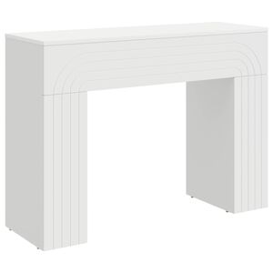 vidaXL Kaffeebord Vit 102 x 35 x 75 cm Konstruerat tr&auml;