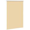vidaXL Rullgardin m&ouml;rkl&auml;ggningsbar beige 110x175 cm tyg bredd 105,7 cm