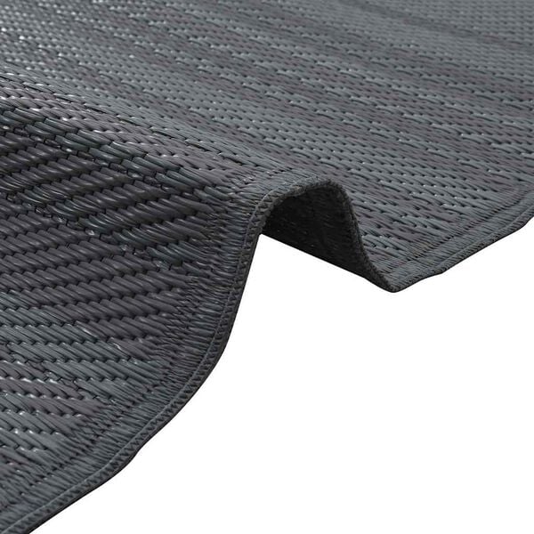 vidaXL Utomhusmatta ARAKIL Grå 300 x 400 cm PP