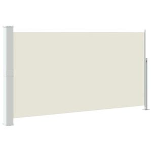 vidaXL Sidomarkis f&ouml;r uteplats 160 x 300 cm gr&auml;ddvit