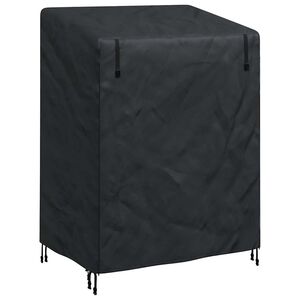 vidaXL Skydd f&ouml;r utomhusgunga Svart 120 x 90 x 155 cm 600D Oxford Tyg