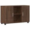 vidaXL Sideboard Brun Ek 88,5 x 30,5 x 55,5 cm Konstruerat tr&auml;
