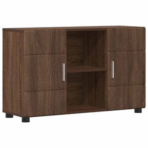 vidaXL Sideboard FLORIN Brun Ek 88,5 x 30,5 x 55,5 cm Konstruerat tr&auml;