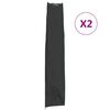 vidaXL Parasoll&ouml;verdrag 2 st 170x28/32 cm 420D oxford