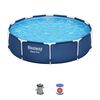 Bestway Pool med st&aring;lram Steel Pro 305x76 cm
