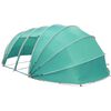 vidaXL Poolt&auml;lt Dome 640 x 432 x 205 cm Havgr&ouml;n