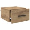 vidaXL Nattduksbord artisan ek 35 x 35 x 20 cm Konstruerat trä