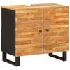 vidaXL Badrumssk&aring;p med handfat Naturf&auml;rg 62 x 33 x 58 cm