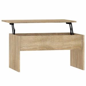 vidaXL Soffbord sonoma-ek 80x50,5x41,5 cm konstruerat tr&auml;