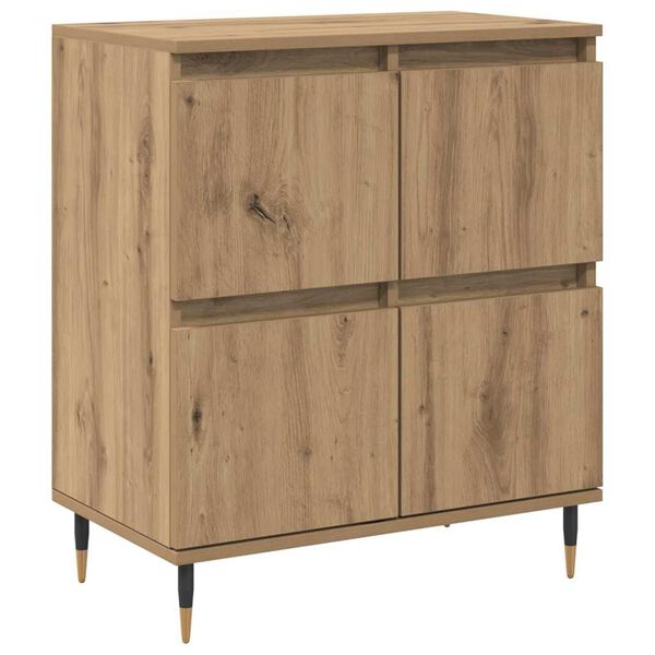 vidaXL Sideboard Artisan Ek 60 x 35 x 70 cm
