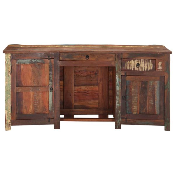 vidaXL Direkt&ouml;rsskrivbord 170x70x76 cm massivt &aring;tervunnet tr&auml;