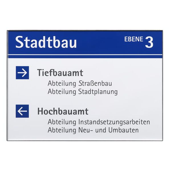 MOEDEL Informationsskylt Rio A3