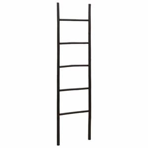 vidaXL Handduksstege med 5 pinnar bambu 150 cm