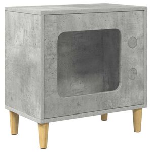 vidaXL Katt hus Betong 51 x 30 x 52 cm Konstruerat tr&auml;