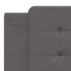 vidaXL Headboard Cushion "Zadar" Grey 180 cm Faux Leather