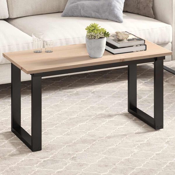 vidaXL Bordsskiva 90x40x1,7 cm rektangul&auml;r massiv furu